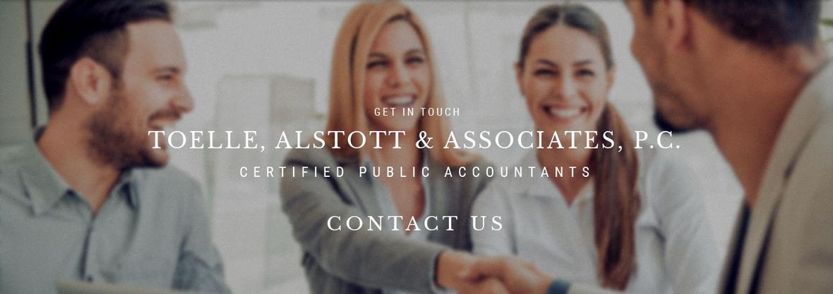 Banner for Contact Us page for Toelle, Alstott & Associates